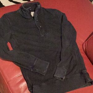 Distressed look sweatshirt